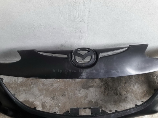 กันชนหน้า Mazda2 รุ่นGroove ของใหม่ เป็นพลาสติกงานดิบ