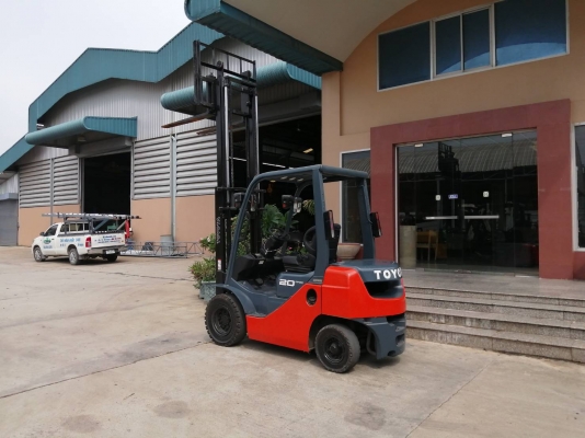 TOYOTA 2 ตัน รุ่น8  รถสวย เครื่องสวย  พร้อมใช้ ไม่เคยใช้งานในไทย ชมเครื่องจักร โฟล์คลิฟท์ รอก นับ1,000รายการจากญี่ปุ่นwww.paholgroup.com