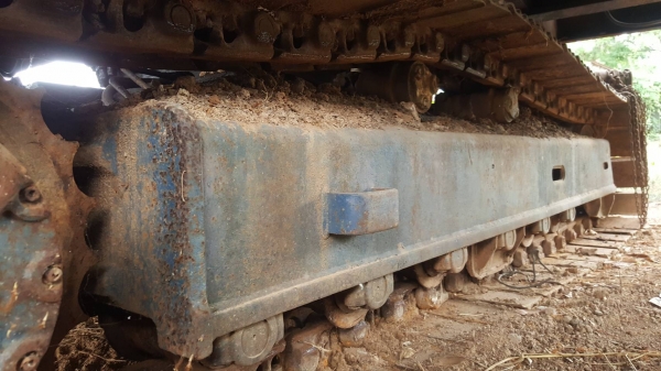 ขายตามสภาพ แบคโฮ KOBELCO 907 รถจอดไว้นานแล้ว เครื่องสตาร์ทติด ปั้มดี ช่วงล่างสวย เอกสารใบซื้อขาย