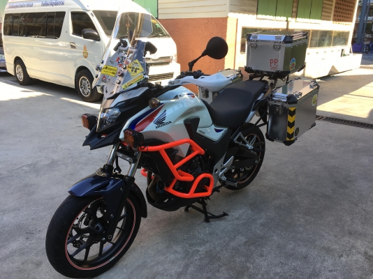 ขาย CB500X ปี2016 สีขาว