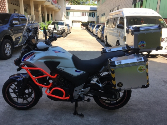 ขาย CB500X ปี2016 สีขาว