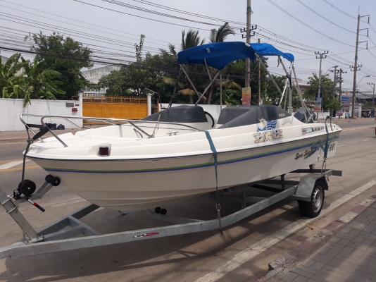 SRV20 เรือตกปลาที่ดีที่สุด YAMAHA60 ทริมไฟฟ้า พวงมาลัยไฮดรอลิค ลื่นๆ