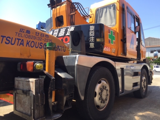 ขายรถเครน KATO KR-10HM-L (ขนาด 10 ตัน) ปี 1997 นำเข้าเองจากญี่ปุ่น สภาพสวยพร้อมใช้ ถึงเร็วๆนี้ครับ