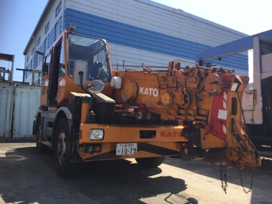 ขายรถเครน KATO KR-10HM-L (ขนาด 10 ตัน) ปี 1997 นำเข้าเองจากญี่ปุ่น สภาพสวยพร้อมใช้ ถึงเร็วๆนี้ครับ