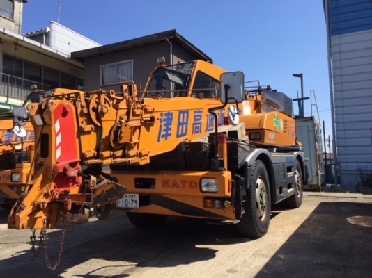 ขายรถเครน KATO KR-10HM-L (ขนาด 10 ตัน) ปี 1997 นำเข้าเองจากญี่ปุ่น สภาพสวยพร้อมใช้ ถึงเร็วๆนี้ครับ