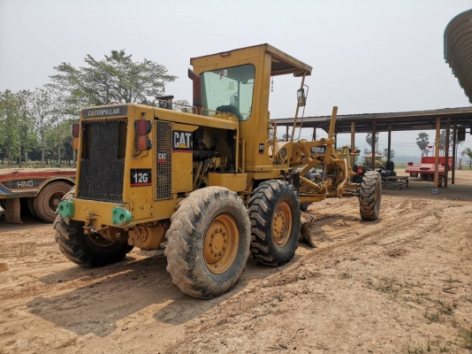 รถเกรด Caterpillar 12Gไดเรค ซีเรียล9000 เครื่อง 8Z เอกสารเล่มทะเบียน เจ้าของขายเอง