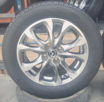 ขายล้อ Mazda2 SKY ขอบ15 ยางปี16  4 ล้อ