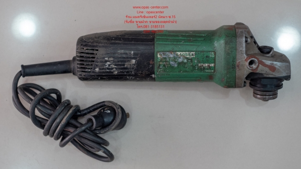 HITACHI เครื่องเจียร์ 4 นิ้ว รุ่น G10SS2 ของแท้ พร้อมใช้งาน