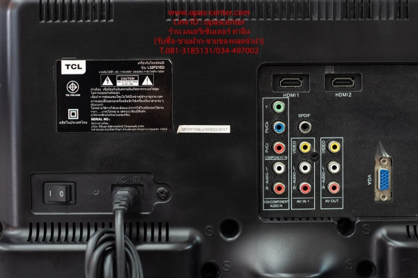 LED TV TCL รุ่น L32P21ED ขนาด 32 นิ้ว สภาพใหม่ ใช้ได้ปกติ LED TV TCL รุ่น L32P21ED ขนาด 32 นิ้ว สภาพใหม่ ใช้ได้ปกติ