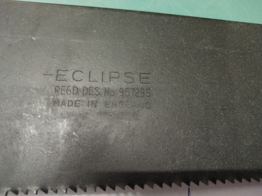 ขายเลื่อยECLIPSE MADE IN ENGLAND. ใหม่เก่าเก็บ ขายเลื่อยECLIPSE MADE IN ENGLAND. ใหม่เก่าเก็บ