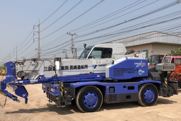 ขายรถเครน TADANO GR120N-2 (ขนาด 12 ตัน) ปี 2008 นำเข้าเองจากญี่ปุ่น สภาพสวยพร้อมใช้ มีVDOการทำงานครั ขายรถเครน TADANO GR120N-2 (ขนาด 12 ตัน) ปี 2008 นำเข้าเองจากญี่ปุ่น สภาพสวยพร้อมใช้ มีVDOการทำงานครั