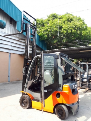 โฟล์คลิฟท์TOYOTA 1.5ตัน วิ่งน้อยมาก8XXชั่วโมง มีตู้ สวยมาก รถนำเข้าจากญี่ปุ่น ชมเครื่องจักร โฟล์คลิฟท์ รอก นับ1,000รายการจากญี่ปุ่นwww.paholgroup.com