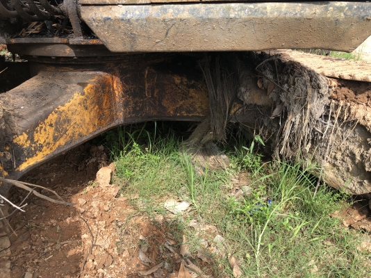 ขายรถแบคโฮ KOMATSU PC100-3 คอนโทรลสั้น พร้อมใช้งาน สนใจโทร 081-970-1072