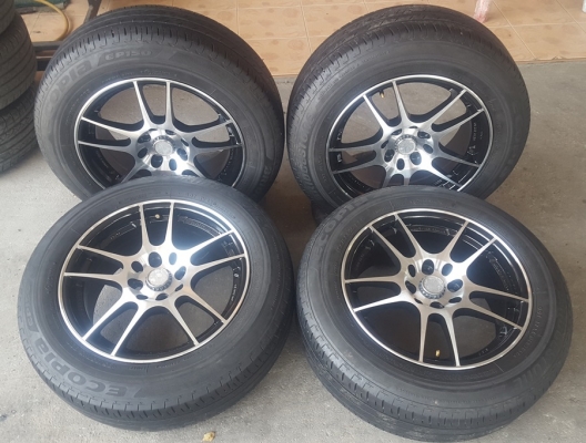 ล้อมือ2 MSขอบ15 4รู100-114 พร้อมยาง 4 ล้อ