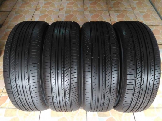 ยาง\% คัดสภาพ Yokohama dB V552 225 60 17 ผลิตปี 2018 มีรับประกันให้ทุกเส้น ขายถูก 4 เส้น 5800.-NET *