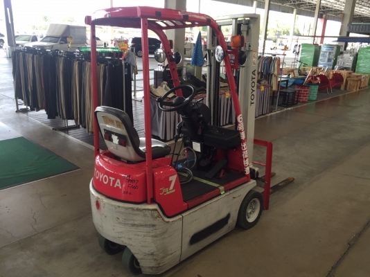 ขายรถยกไฟฟ้า TOYOTA รุ่น : A3FBK7 เก่าญี่ปุ่น ขายรถยกไฟฟ้า TOYOTA รุ่น : A3FBK7 เก่าญี่ปุ่น