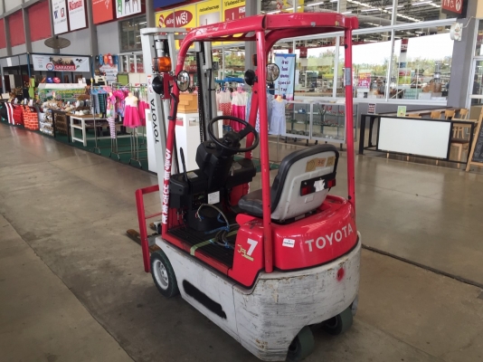 ขายรถยกไฟฟ้า TOYOTA รุ่น : A3FBK7 เก่าญี่ปุ่น ขายรถยกไฟฟ้า TOYOTA รุ่น : A3FBK7 เก่าญี่ปุ่น