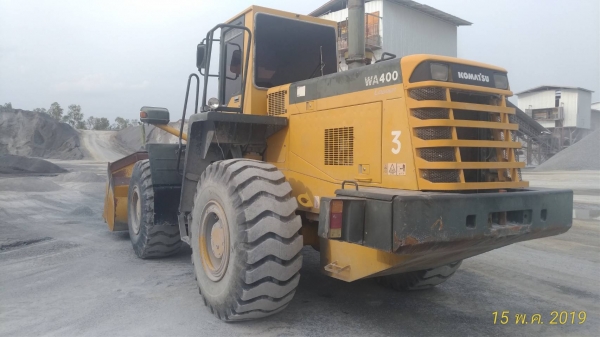 ขายรถตักWA400-3Eสภาพสวยพร้อมใช้ ราคา1,050,000บาท เอกสารเล่มทะเบียน ติดต่อคุณอ๊อฟ พิจิตร 086-737-9991 ขายรถตักWA400-3Eสภาพสวยพร้อมใช้ ราคา1,050,000บาท เอกสารเล่มทะเบียน ติดต่อคุณอ๊อฟ พิจิตร 086-737-9991