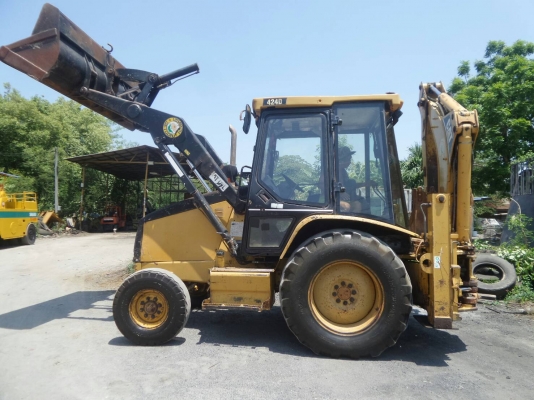 ขายรถตักหน้าขุดหลัง CAT 424 D เอกสารเล่ม ราคา 480000