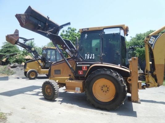 ขายรถตักหน้าขุดหลัง CAT 424 D เอกสารเล่ม ราคา 480000