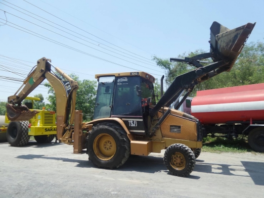 ขายรถตักหน้าขุดหลัง CAT 424 D เอกสารเล่ม ราคา 480000