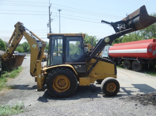 ขายรถตักหน้าขุดหลัง CAT 424 D เอกสารเล่ม ราคา 480000