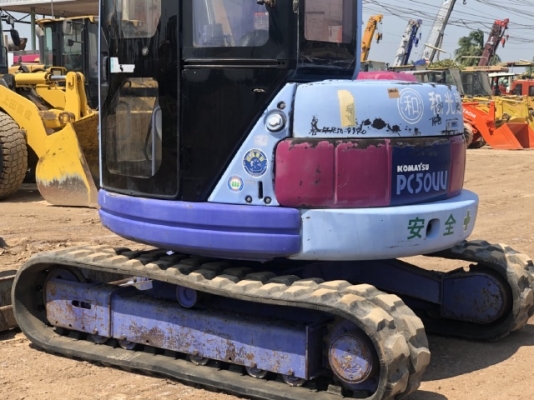 ขายรถขุด KOMATSU PC50UU-2 อาร์มยาวพิเศษ คอนโทรลสั้น นำเข้าเองจากญี่ปุ่น สภาพสวยพร้อมใช้ มีVDOการทำงานครับ