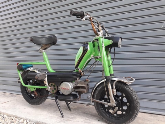 รถจักรยานปั่นติดเครื่อง moped Hercules c3 รถปี 1973