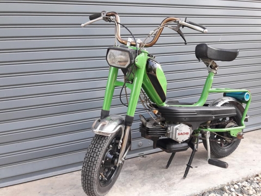 รถจักรยานปั่นติดเครื่อง moped Hercules c3 รถปี 1973