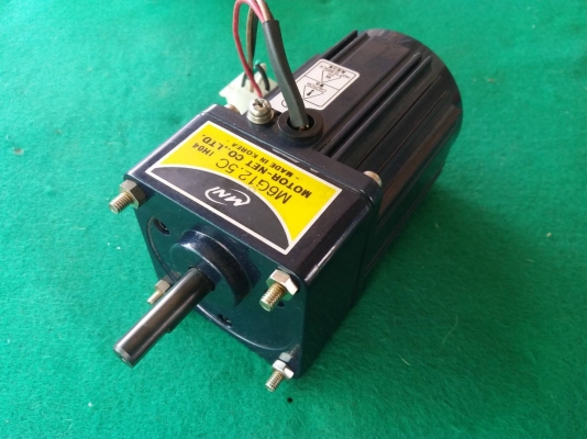 มอเตอร์เกียร์เอซี ยี่ห้อ Moter net made in Korea ไฟ 220V หัวเกียร์รุ่น M6G12.5C