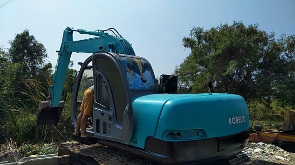 รถแบคโฮ KOBELCO SK 120 Mark 5 เครื่องดี เอวแน่น ปั๊มแรง  ใบแทรค 70