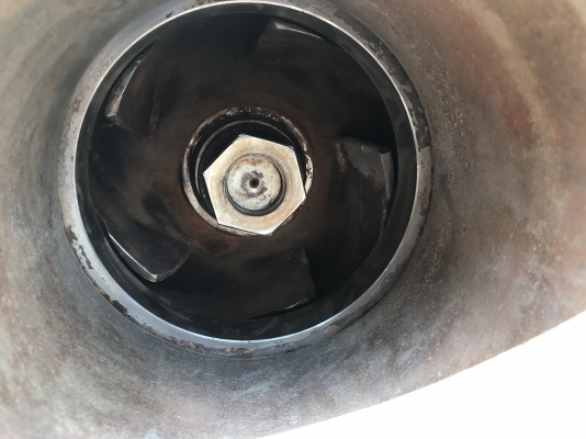 ขายหัวปั๊มน้ำหอยโข่ง Yokota pump หัวปั๊ม+ใบพัดสแตนเลส made in Japan ขนาดเข้า 6นิ้ว ออก 6นิ้ว สภาพดี หมุนนิ่ม พร้อมใช้งาน