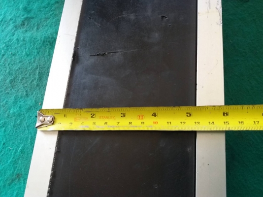 โครงสร้างสายพานลำเลียง ยาว 76 ซม.กว้าง 15 ซม. โครงสร้างสายพานลำเลียง ยาว 76 ซม.กว้าง 15 ซม.