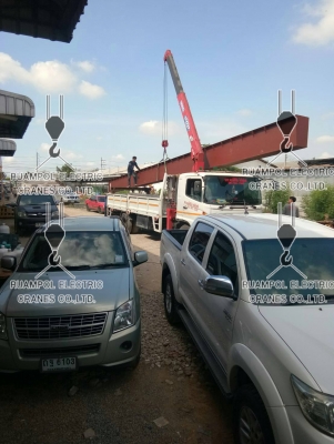 รับติดตั้งเครนไฟฟ้าและเครนโรงงาน เครนสนาม เครนสลิง ทุกขนาด