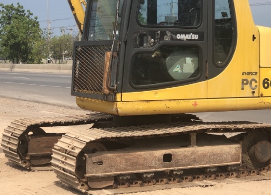 ขายรถขุด KOMATSU PC60-7 นำเข้าเองจากญี่ปุ่น สภาพสวยพร้อมใช้
