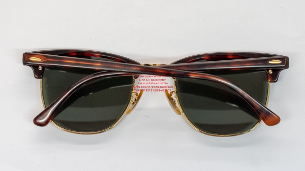 แว่นกันแดด RAYBAN Clubmaster RB3016 W0366 49-21 3N ของแท้ ส่งฟรี แว่นกันแดด RAYBAN Clubmaster RB3016 W0366 49-21 3N ของแท้ ส่งฟรี
