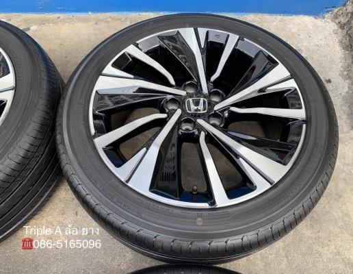 ล้อแม็กป้ายแดง Honda Accord G9 Hybrid ขอบ 18 พร้อมยางป้ายแดง 235-45-18 Yokohama สวยกริ๊บ ล้อแม็กป้ายแดง Honda Accord G9 Hybrid ขอบ 18 พร้อมยางป้ายแดง 235-45-18 Yokohama สวยกริ๊บ