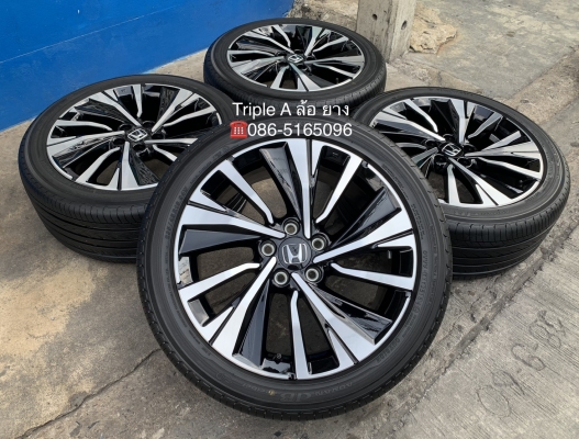 ล้อแม็กป้ายแดง Honda Accord G9 Hybrid ขอบ 18 พร้อมยางป้ายแดง 235-45-18 Yokohama สวยกริ๊บ