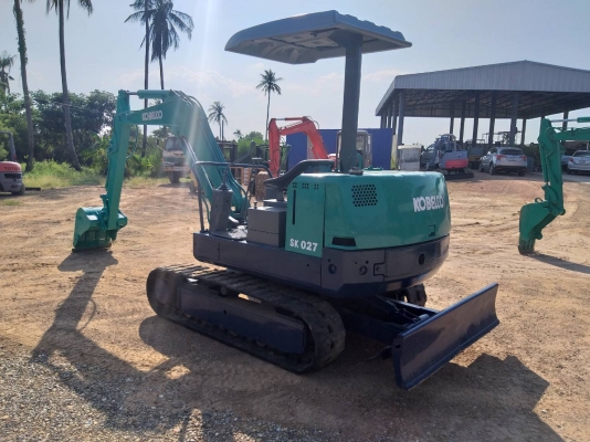 ขายรถแมคโค KOBELCO SK027 แทรคยาง คอนโทรลสั้น ติอต่อ 098-7962549 ขายรถแมคโค KOBELCO SK027 แทรคยาง คอนโทรลสั้น ติอต่อ 098-7962549