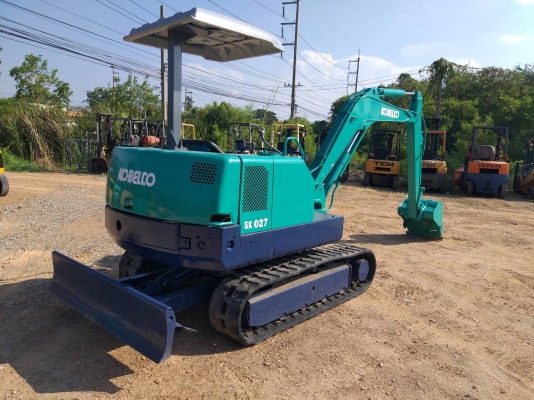 ขายรถแมคโค KOBELCO SK027 แทรคยาง คอนโทรลสั้น ติอต่อ 098-7962549 ขายรถแมคโค KOBELCO SK027 แทรคยาง คอนโทรลสั้น ติอต่อ 098-7962549