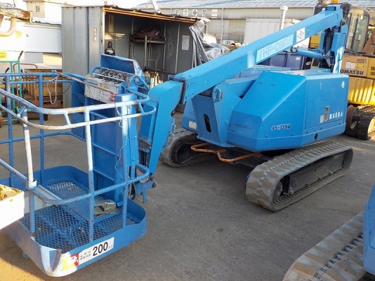 รถกระเช้า HF090 สูง9เมตร รับน้ำหนักได้200KG. นำเข้าโดยตรงจากญี่ปุ่น