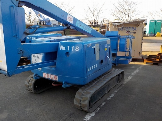 รถกระเช้า HF090 สูง9เมตร รับน้ำหนักได้200KG. นำเข้าโดยตรงจากญี่ปุ่น