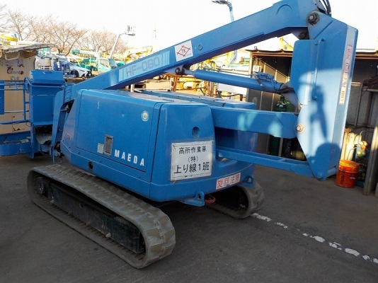 รถกระเช้า HF090 สูง9เมตร รับน้ำหนักได้200KG. นำเข้าโดยตรงจากญี่ปุ่น