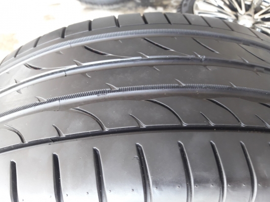 แม็กขอบ18 5รู114 ET45 พร้อมยาง225/45/18 ปี18  OTANI   4 ล้อ