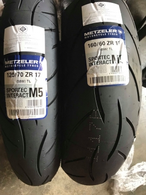 จัดหนัก Metzeler M5 โปรโมชั่น แถมฟรี..บัตรเติมน้ำมัน 1000 บาท