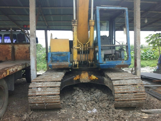 ขายรถแบคโฮ KOMATSU PC120-3 บูมยาว ราคา 450000