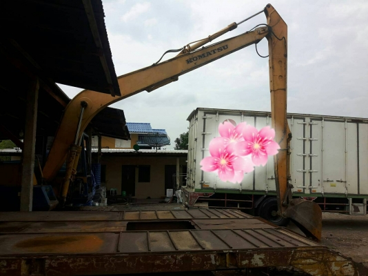 ขายรถแบคโฮ KOMATSU PC120-3 บูมยาว ราคา 450000