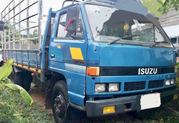 ISUZU NPR 115 HP ปี 35 ห้างแท้ เกียร์สั้น เครื่องแน่นแรงดี ภายในครบ เพาเวอร์ ช่วงล่างคัชซีสวย ยางสภา