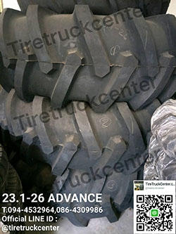 ยางรถไถ 23.1-26 ADVANCE ราคาดีราคาถูก รับประกันคุณภาพ สามารถติดต่อสอบถามได้ที่ 094-4532964,086-43099