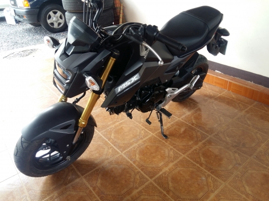ขายมอไซด์ฮอนด้า MSX SF125 เครื่องเดิมใช้งานน้อยสภาพสวยๆมีอยู่2คัน คันที่1.สีดำม่วงปี59 สตาร์ทมือเครื